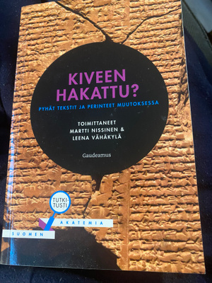 Pyhät tekstit ja perinteet muutoksessa