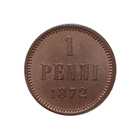1 Penni 1872 Hienokuntoinen! - pikkukuva 1