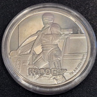 1 oz 999 Hopea raha Robocop Fiji 2024 - pikkukuva 1