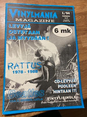 Vinylmania Magazine 1 / 94 Tammikuu
