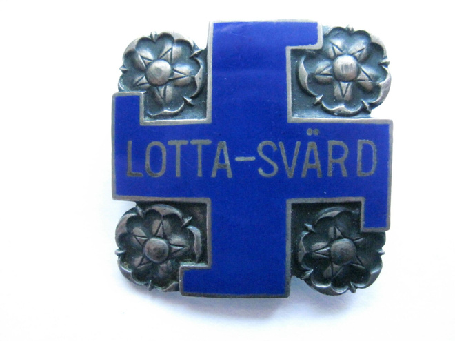 Lotta-Svärd hopeinen jäsenmerkki