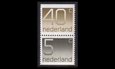 Alankomaat 1065-8DD ** Käyttösarja vihkopari (1976)