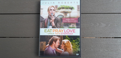 DVD: Eat Pray Love - Omaa Tietä Etsimässä (Julia Roberts)