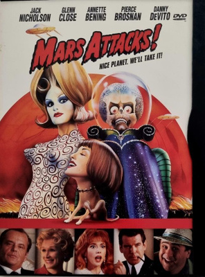 Mars Attacks! - Mars Hyökkää!  -  DVD