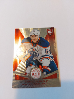 13-14 Totally Certified Platinum Red #190 Nail Yakupov /100