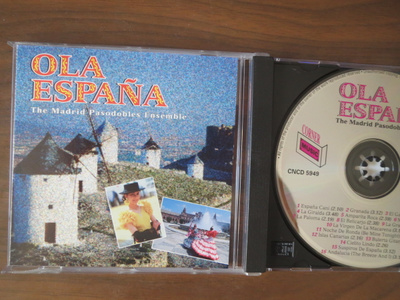 The Madrid Pasadobles Ensemble: Ola España CD