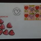 FDC Åland nelilö Ystävänpäivä 14.2.2001 LaPe 190 - pikkukuva 1