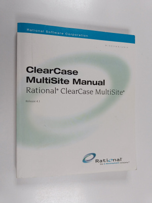 ClearCase multiSite manual - Rational ClearCase Multisite