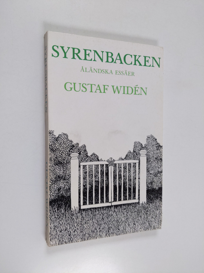 Gustaf Widen : Syrenbacken : åländska essäer