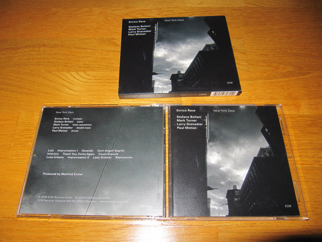 Enrico Rava: New York Days CD
