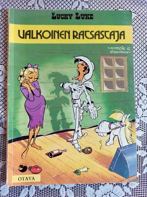 Lucky Luke Valkoinen ratsastaja