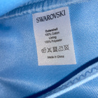 Taivaansininen suuri laukku Swarovski käyttämätön - pikkukuva 4