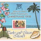 Turks and Caicos Islands 1978 - Joulu ++ sarja ja blokki - pikkukuva 1