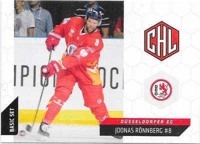 2015-16 DEL CHL #56 Joonas Rönnberg Dusseldor ex- Espoo