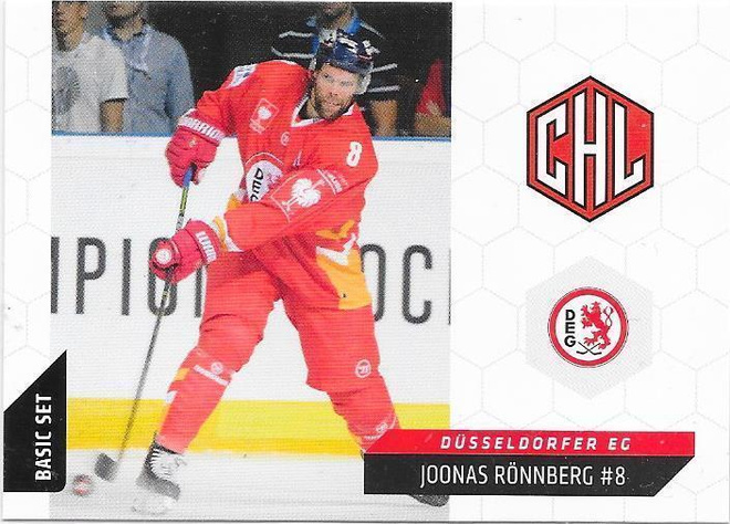 2015-16 DEL CHL #56 Joonas Rönnberg Dusseldor ex- Espoo