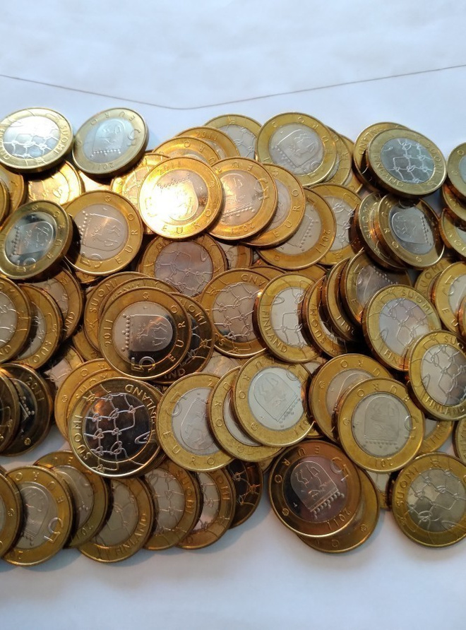Maakuntaraha 5 € ,  Ahvenanmaa , 105 kappaletta