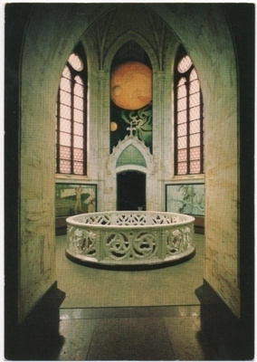 Pori Juseliuksen mausoleumi sisäkuva