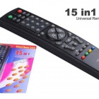 15in1 Yleis kaukosäädin / Universal Remote Control *UUSI* - pikkukuva 1