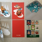 PAUL FRANK JOULUKORTTIPAKKAUS+KUORET+TARRAT, 10 KPL **UUSI** - pikkukuva 1