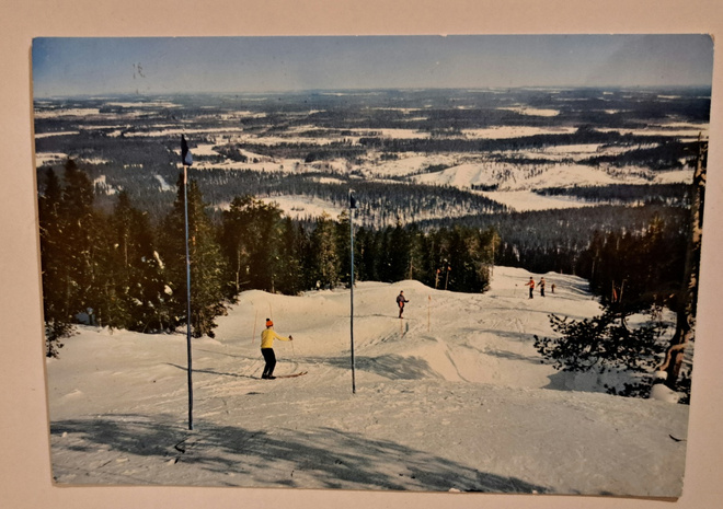 Vuokatti, Urheiluopisto, kulkenut 1969, leima