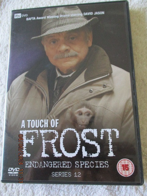 A TOUCH OF FROST SERIES 12 (DVD) ENDANGERED SPECIES - KOMIS