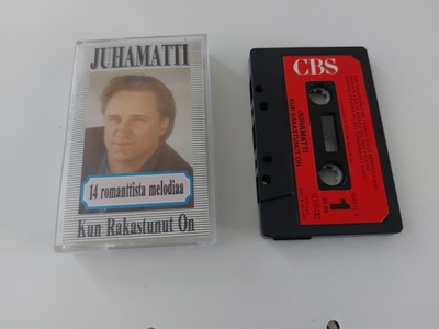 JUHAMATTI - KUN RAKASTUNUT ON c-kasetti