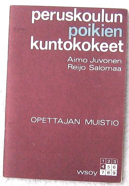 Peruskoulun poikien kuntokokeet