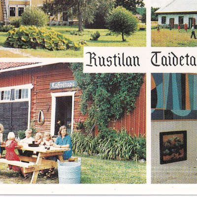 Soukainen, Rustilan Taidetalli, sommitelmakortti . e313