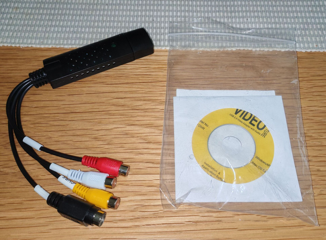 USB videokaappauslaite RCA SVIDEO
