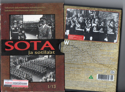 sota ja sotilaat 1/13 (15 518) k -FI- DVD slipcase, waffe