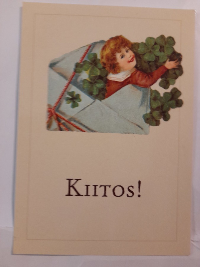 Kiitos!- kiiltokuva-aihe