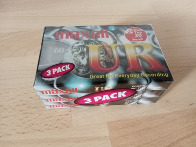 Maxell UR60 C-kasetit