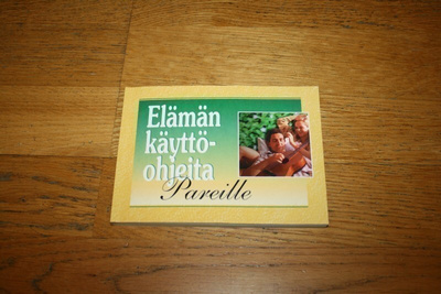 Elämän käyttöohjeita pareille