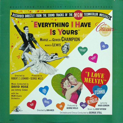 VA – I Love Melvin / Everything I Have Is Yours LP SEALED