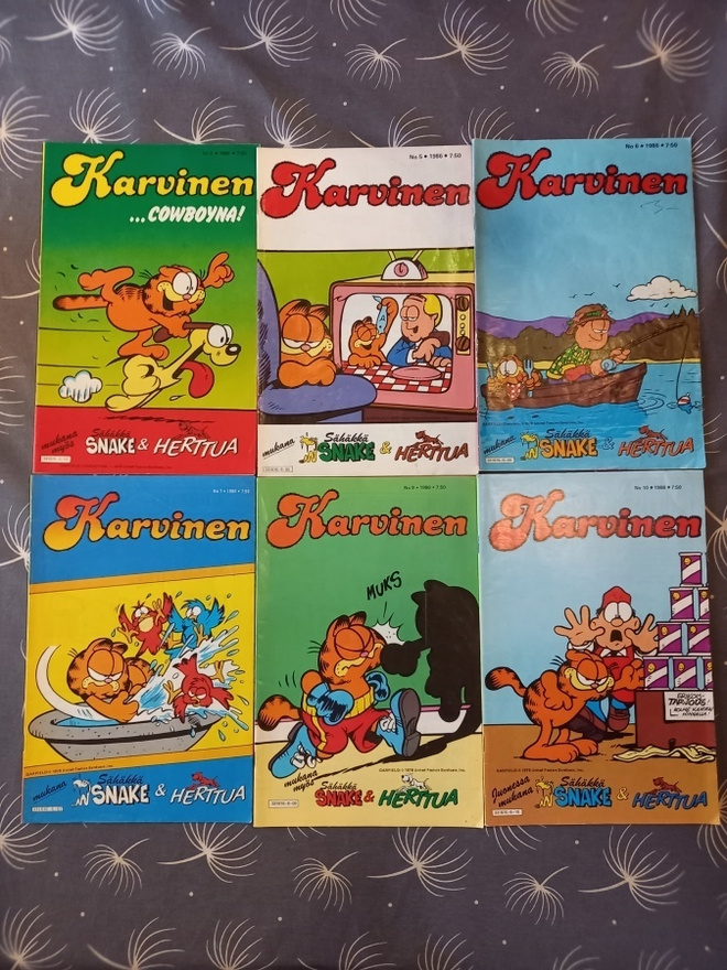 Karvinen 1986-1989 (valikoima)