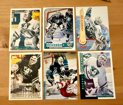 Mikhail Shtalenkov - Anaheim Mighty Ducks - 6 korttia