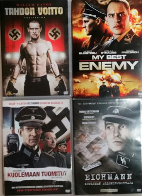 Sotaelokuvia 4 Kpl -DVD