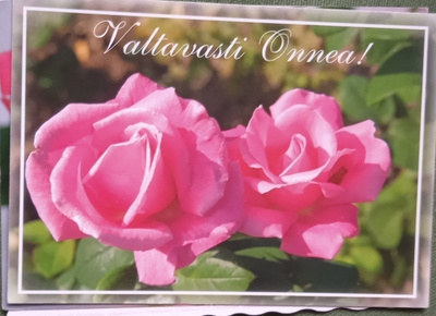 NO 1 - valtavasti onnea!!