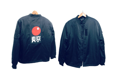 Bomber Jacket TOKIO pilottitakki musta