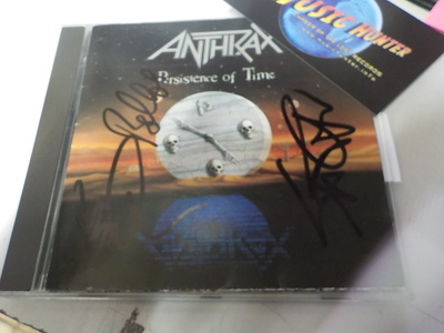 ANTHRAX - PERSISTENCE OF TIME CD KOLMELLA NIMMARILLA