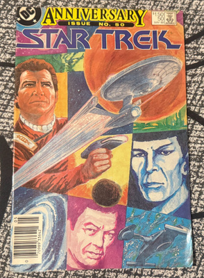 STAR TREK NO:50 ANNIVERSARY ISSUE USA JULKAISU 1988