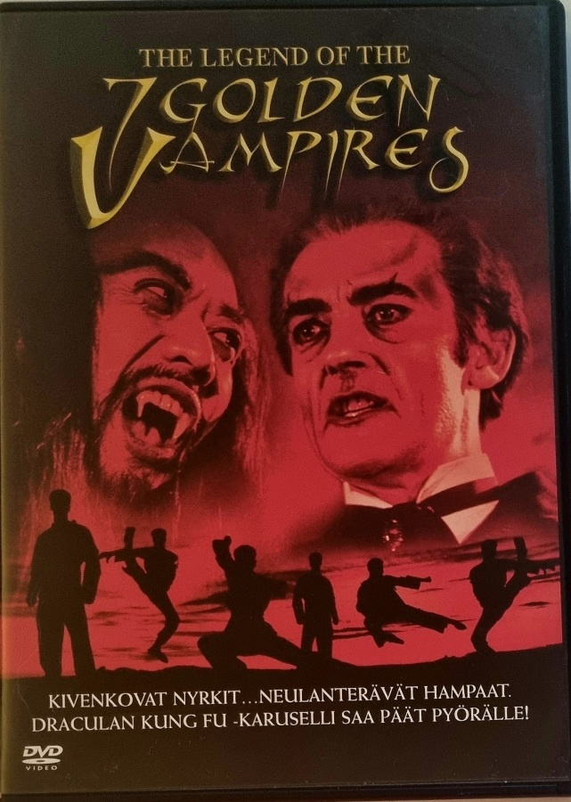 THE LEGEND OF 7 GOLDEN VAMPIRES DVD
