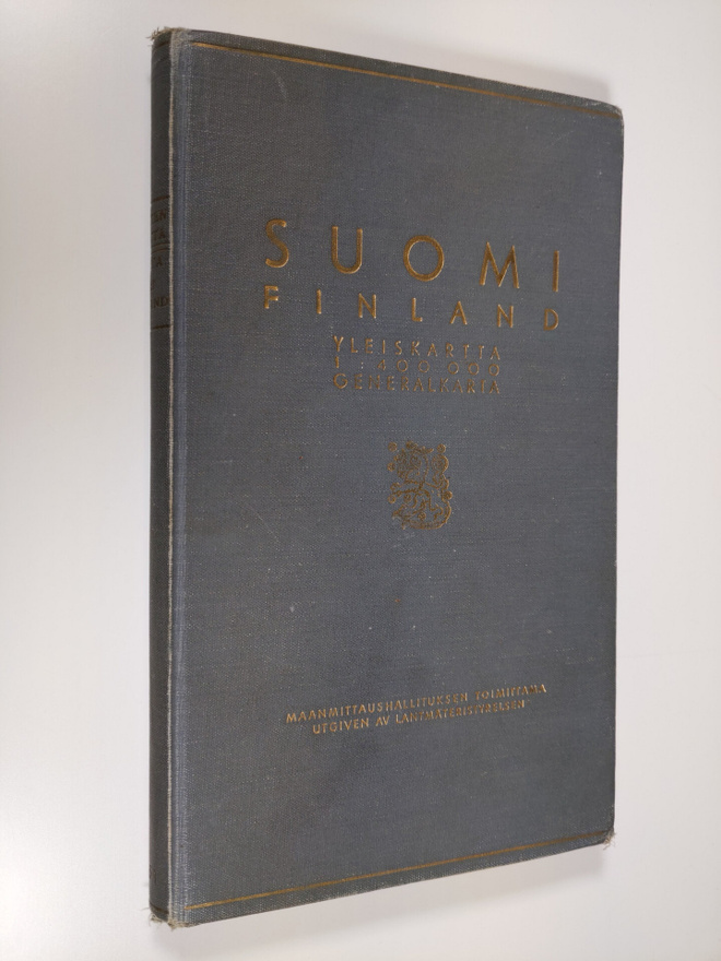 Suomi - Finland : yleiskartta 1:400 000