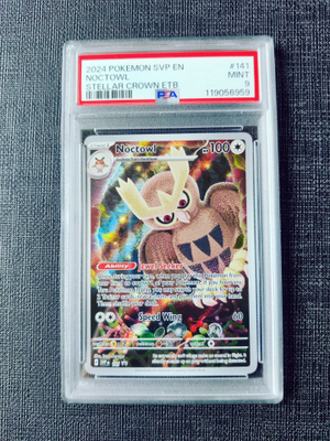 Noctowl SVP 141 Illustration Rare - S&V Black Star Promo