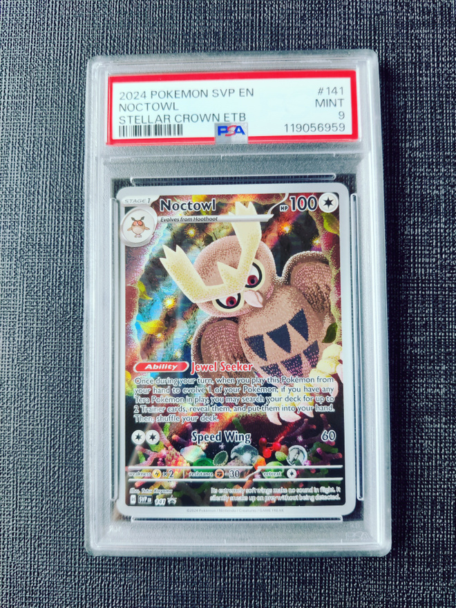 Noctowl SVP 141 Illustration Rare - S&V Black Star Promo