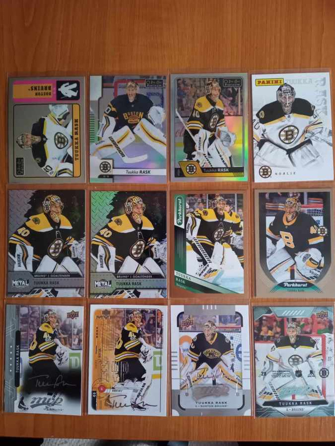 Tuukka Rask erikoiskortteja 1€/kpl