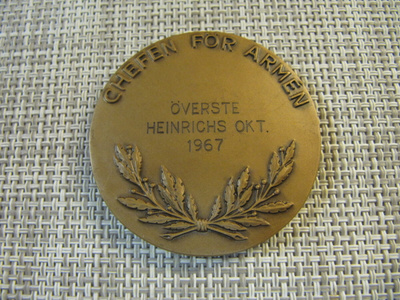 Chefen för armen mitali 1967.