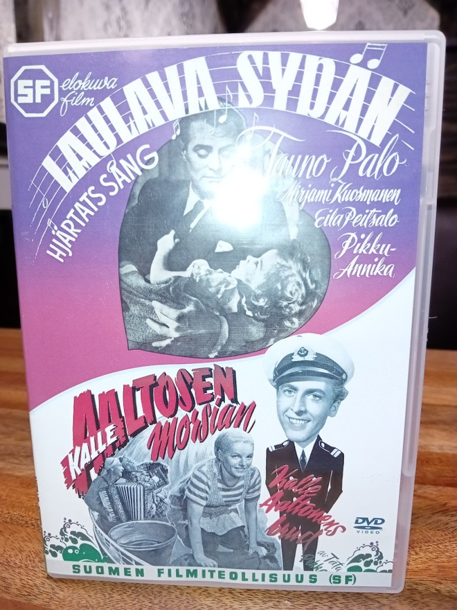 Dvd Laulava sydän & Kalle Aaltosen morsian (  SIS POSTIKULU)