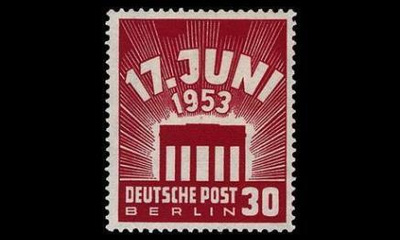 Berlin 111 ** DDR:n kansannousu 30 Pf (1953)