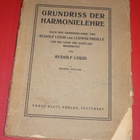 Rudolf Louis : Grundriss der Harmonielehre  1914 - pikkukuva 1